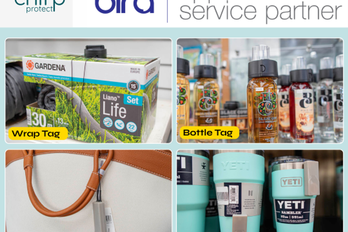 Chirp Protect named Bira’s preferred partner for security tags