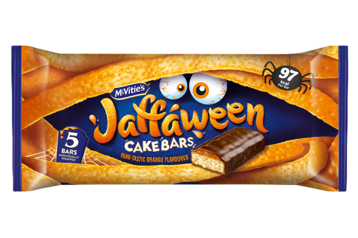Mcvitie's brings back Jaffaween Cake Bars