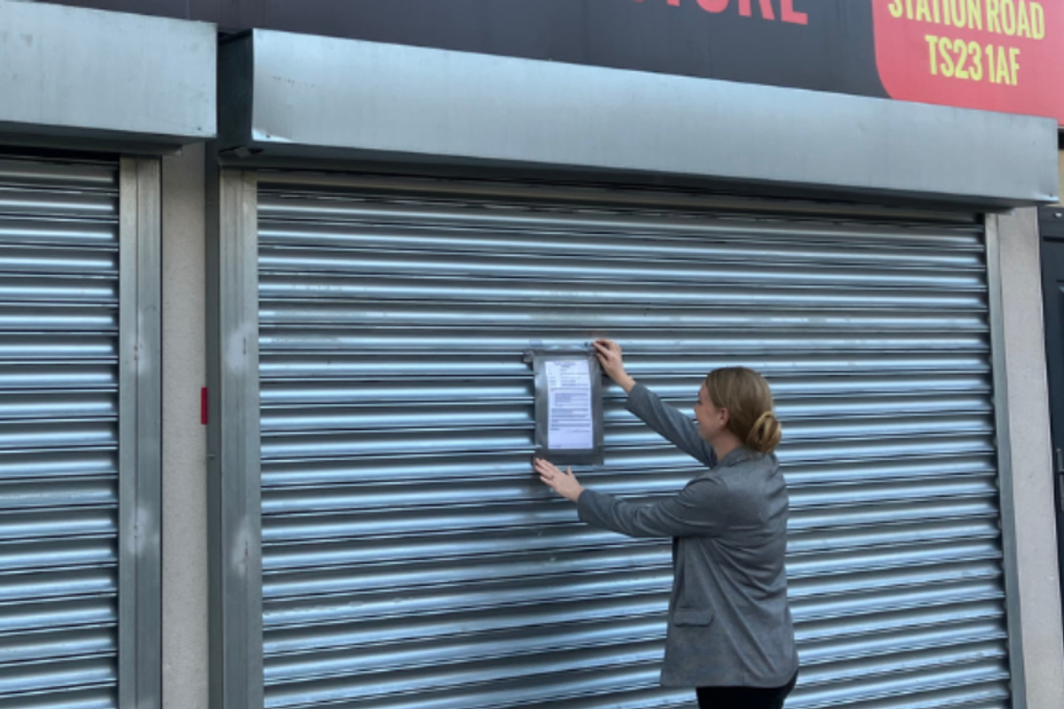 Billingham convenience store closed over illicit cigarette, vape sales