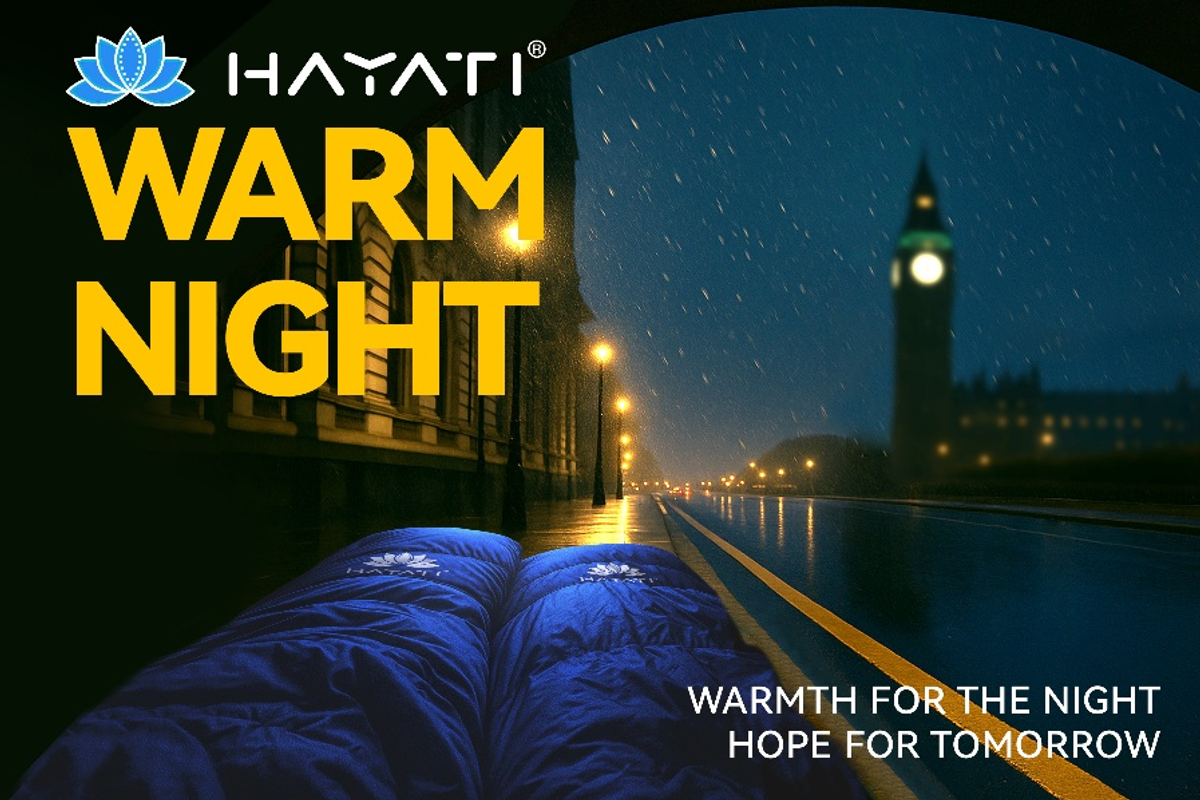 Hayati® Expands “Warm Night” Project to Support People Through Cold Season Across the UK