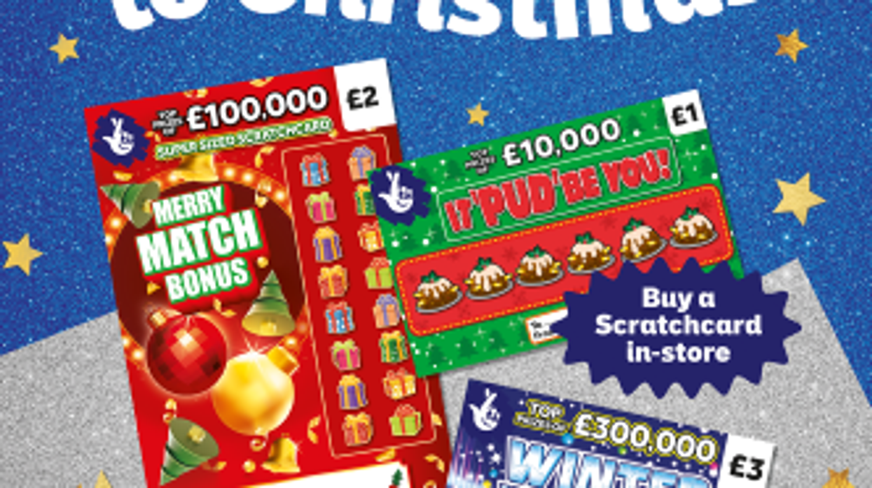 Tom Daley kicks off Allwyn’s festive National Lottery Scratchcard campaign