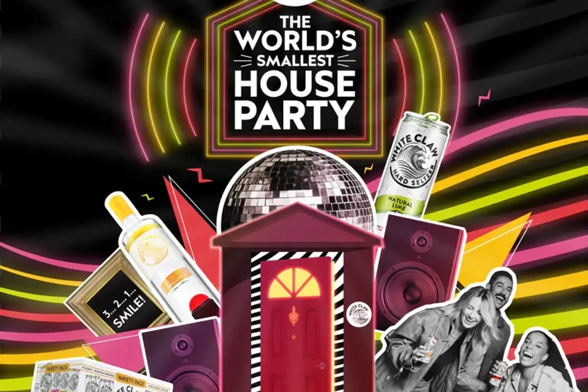 White Claw hosts world’s smallest house party in new campaign