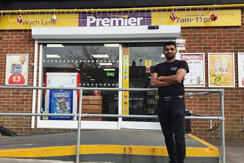 Imtiyaz Mamode focuses on customer service despite staff cuts and tight margins.