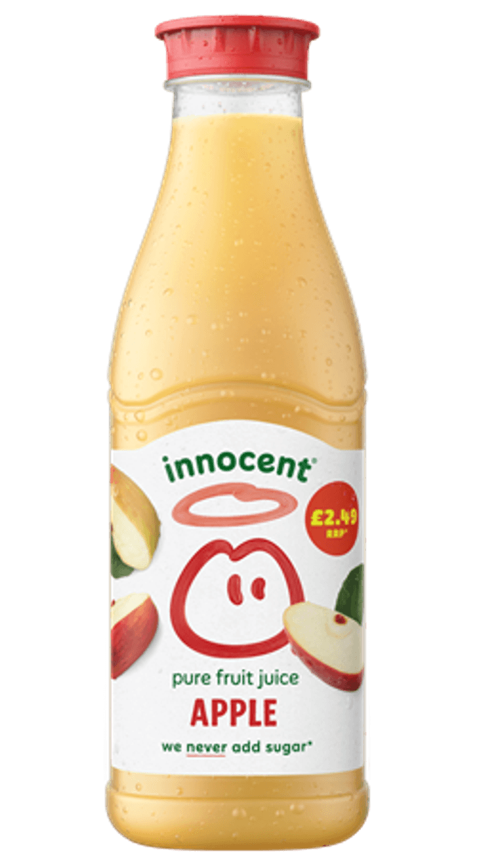 innocent Drinks launches £2.49 price-marked orange and apple juice in 750ml bottles, starting with Nisa stores before wider convenience rollout