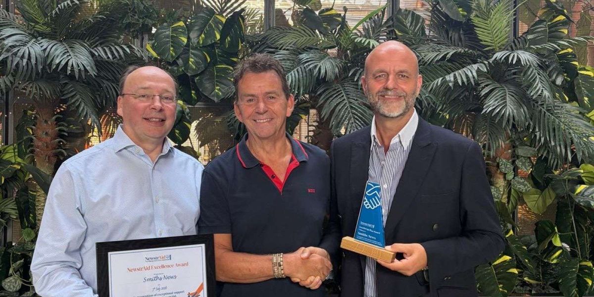 Smiths News and InPost Newstrade Win NewstrAid Awards