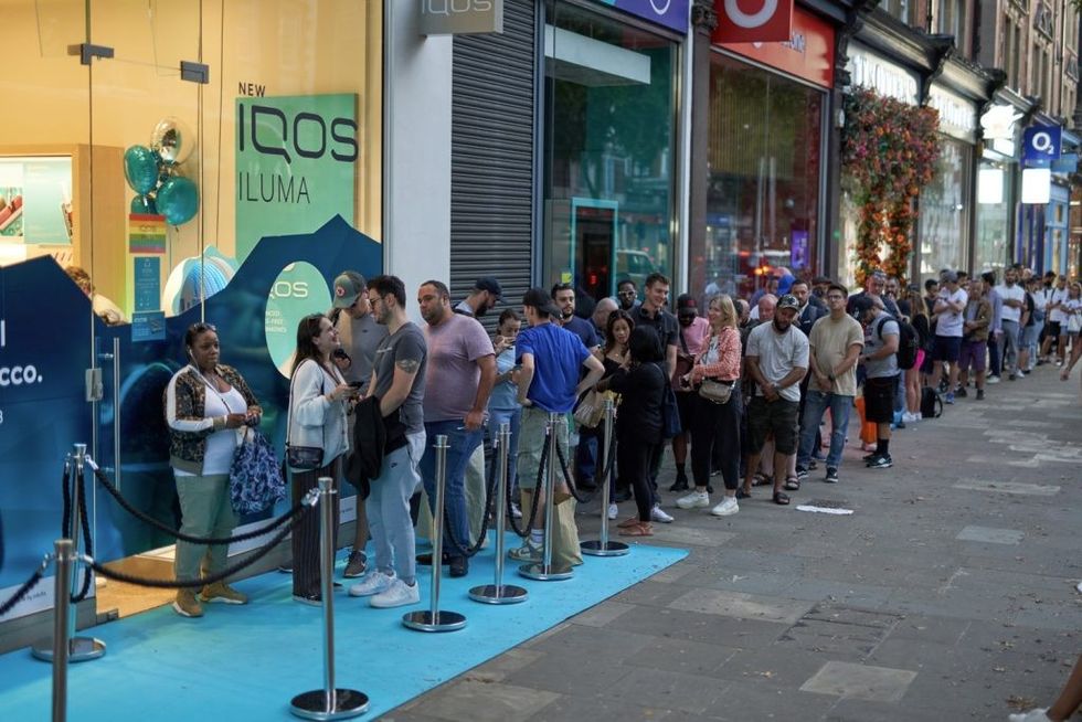 IQOS ILUMA launch at HSK