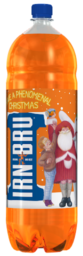 IRN-BRU Snowman Christmas campaign 2025