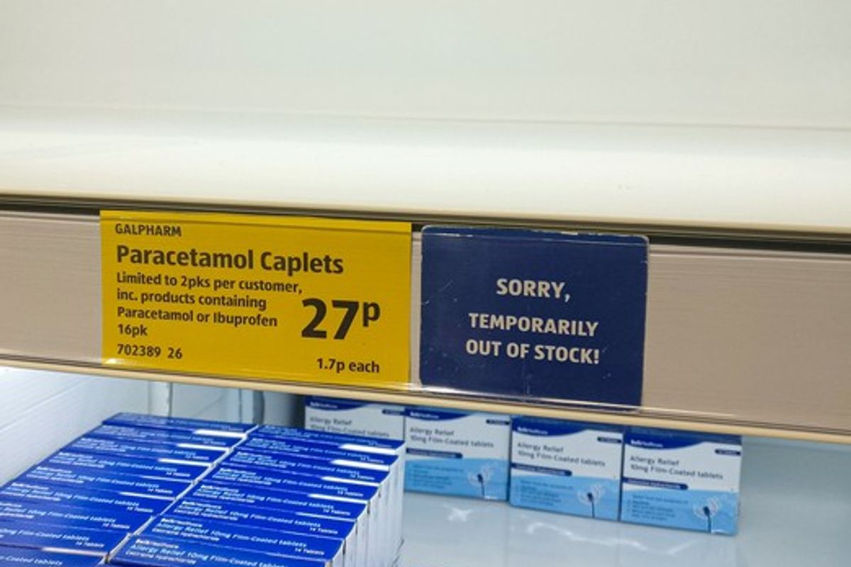 One in three stores lacks painkillers: ONS