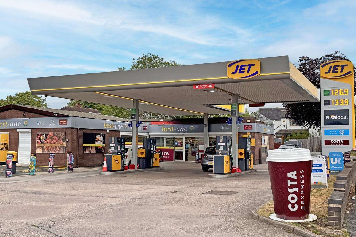 Jacks Service Station in Stoke-on-Trent