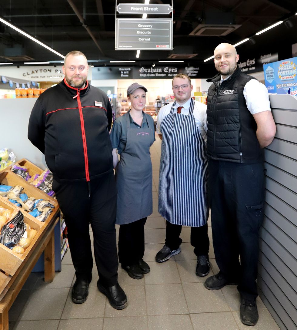 James Hall and Co. Ltd apprentices celebrating National Apprenticeship Week 2025.