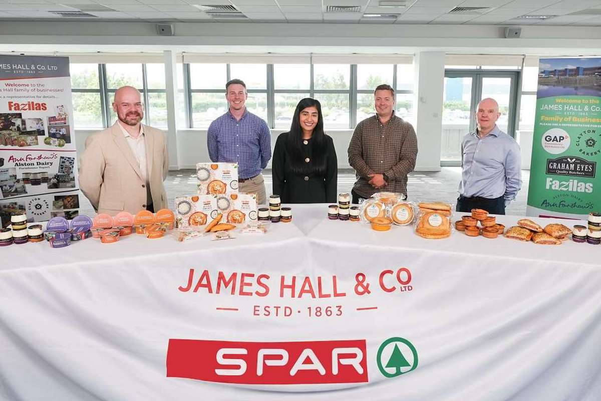 James Hall team with Great Taste Award winning products