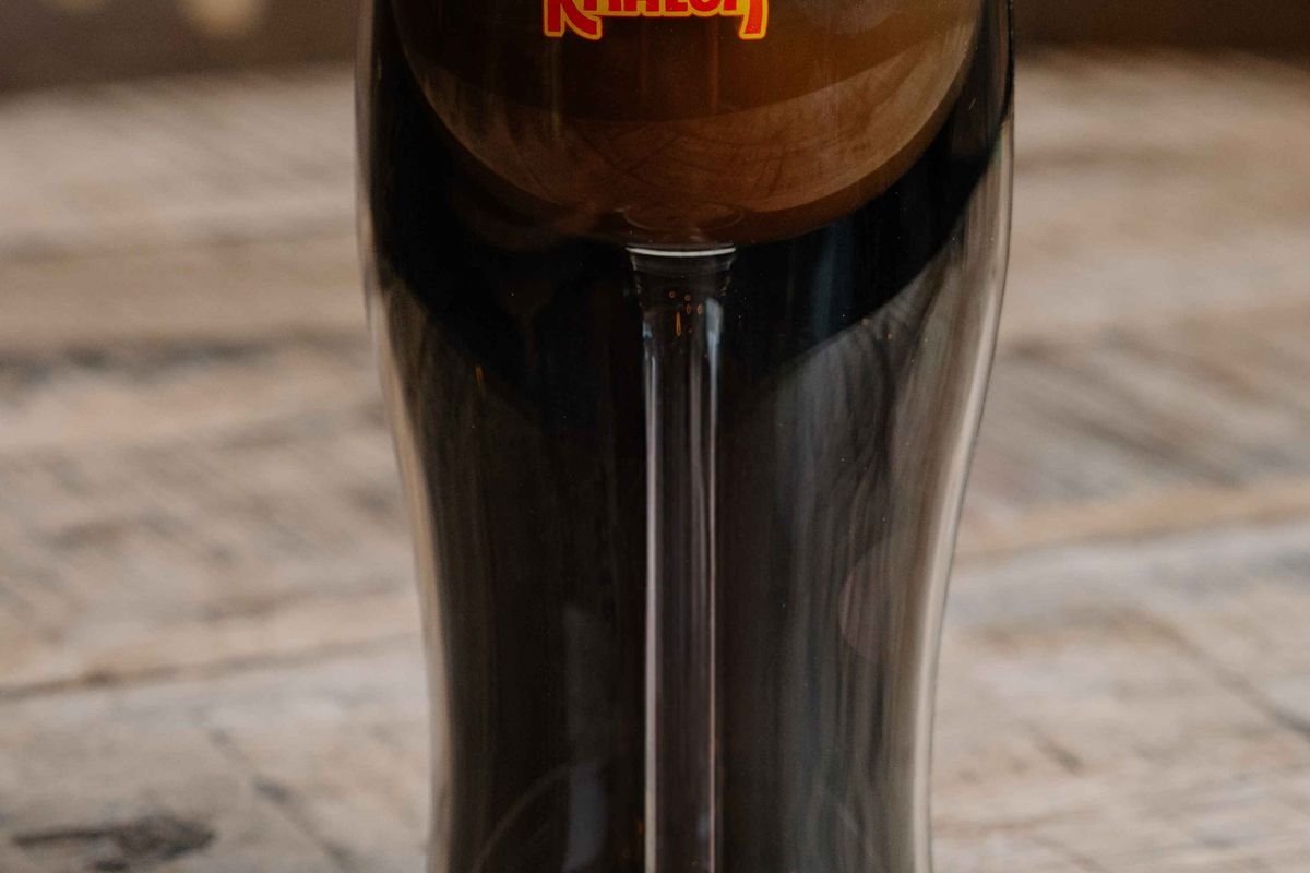 James Haskell holding the Schneaky Espresso Martini glass, promoting St. Patrick’s Day cocktails