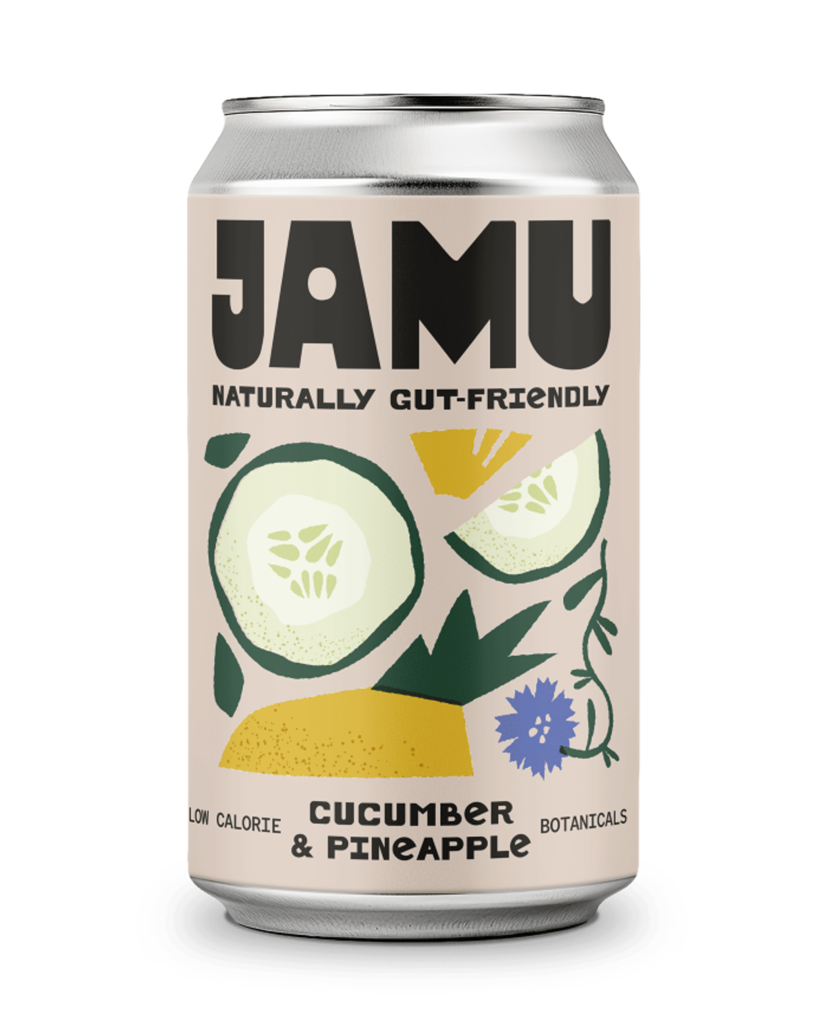 JAMU launches Cucumber & Pineapple soda