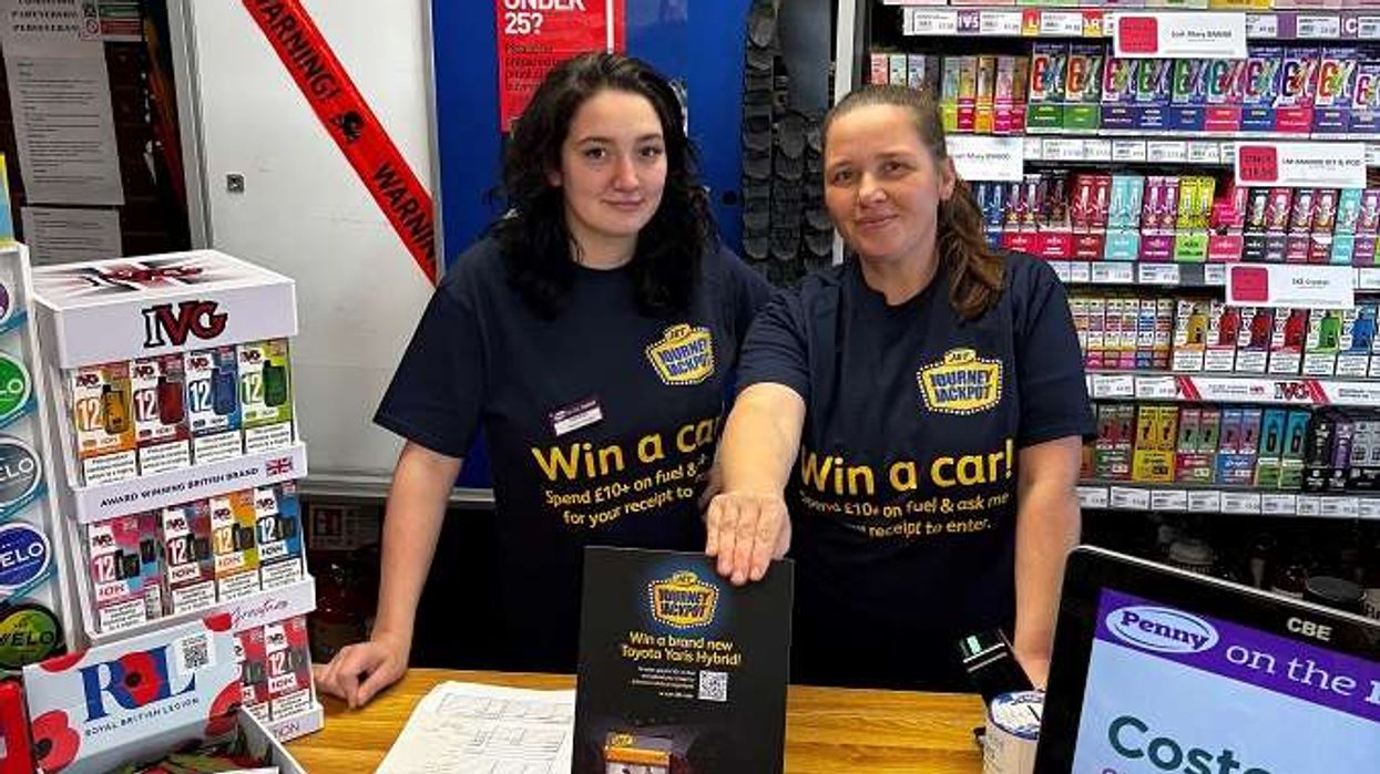 JET Journey Jackpot giveaway promotion in-store