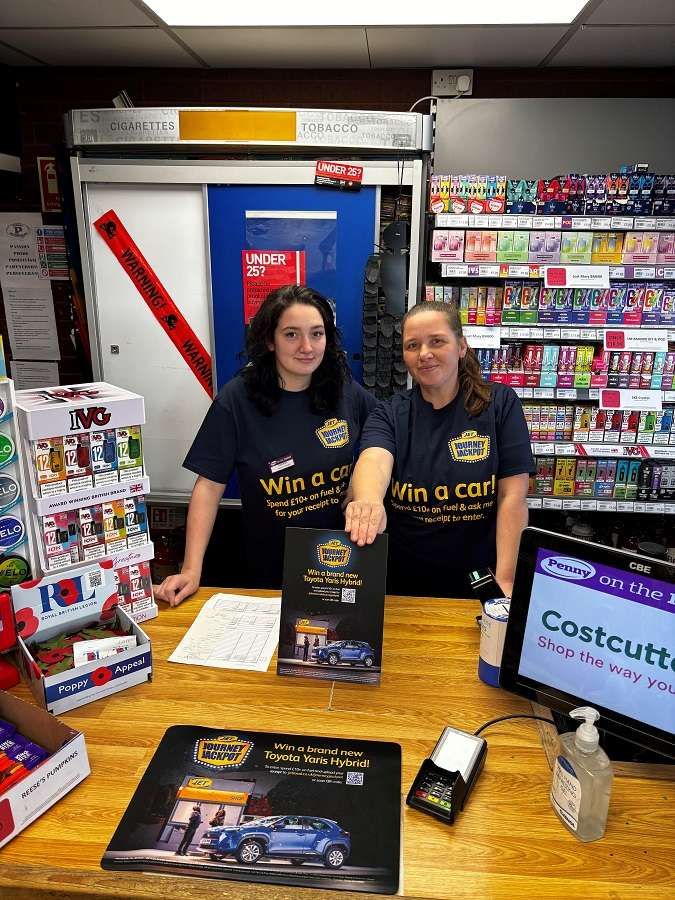 JET Journey Jackpot giveaway promotion in-store