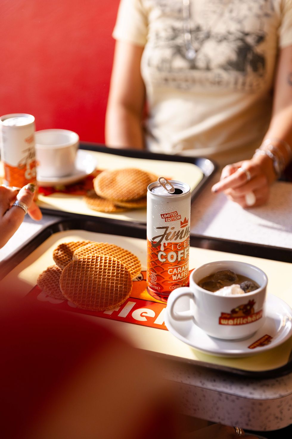 Jimmy\u2019s Caramel Waffle Iced Coffee