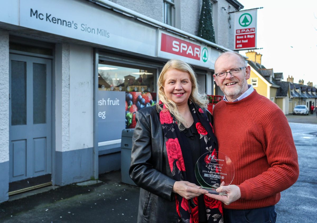 Strabane's local SPAR kicks off new year with 30th anniversary celebrations