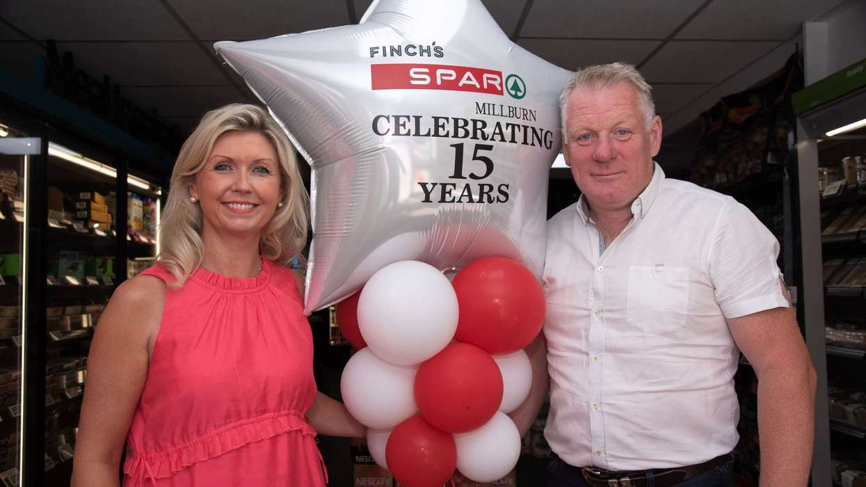 Jonathan and Michelle Finch at Finch’s SPAR Millburn