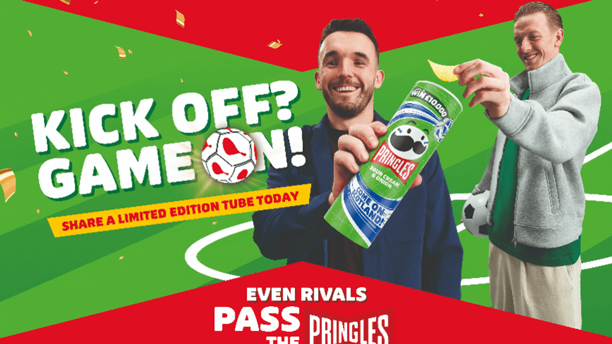 Jordan Pickford and John McGinn in new Pringles campaign