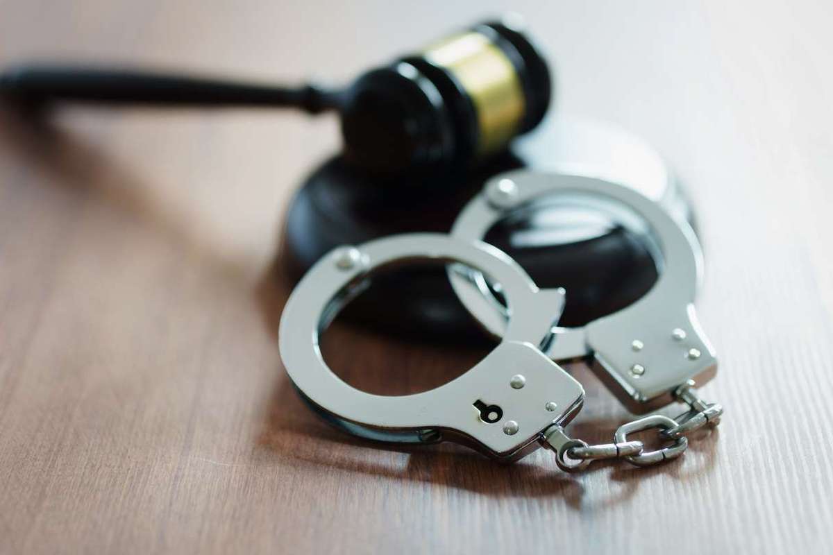 Judge’s Gavel and Handcuffs