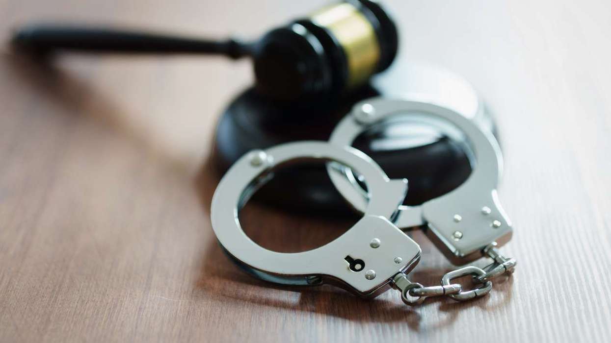 Judge’s Gavel and Handcuffs
