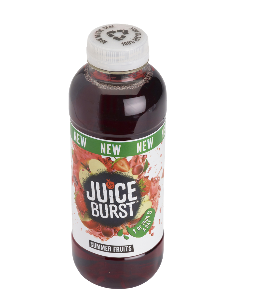 Juice Burst Summer Fruits Attached Cap