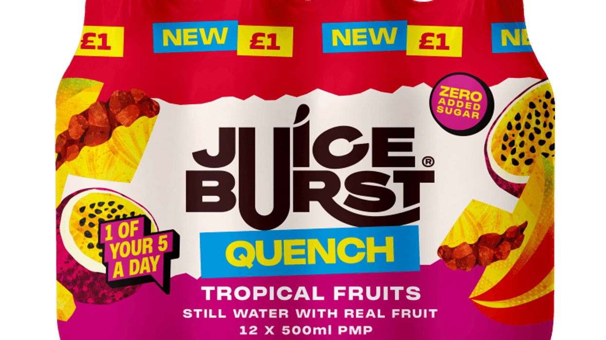 Juice Burst Drinks unveils major rebrand and new Quench range
