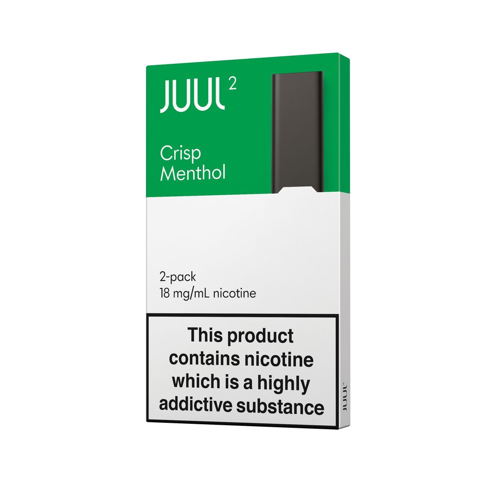JUUL2 Crisp Menthol Angled
