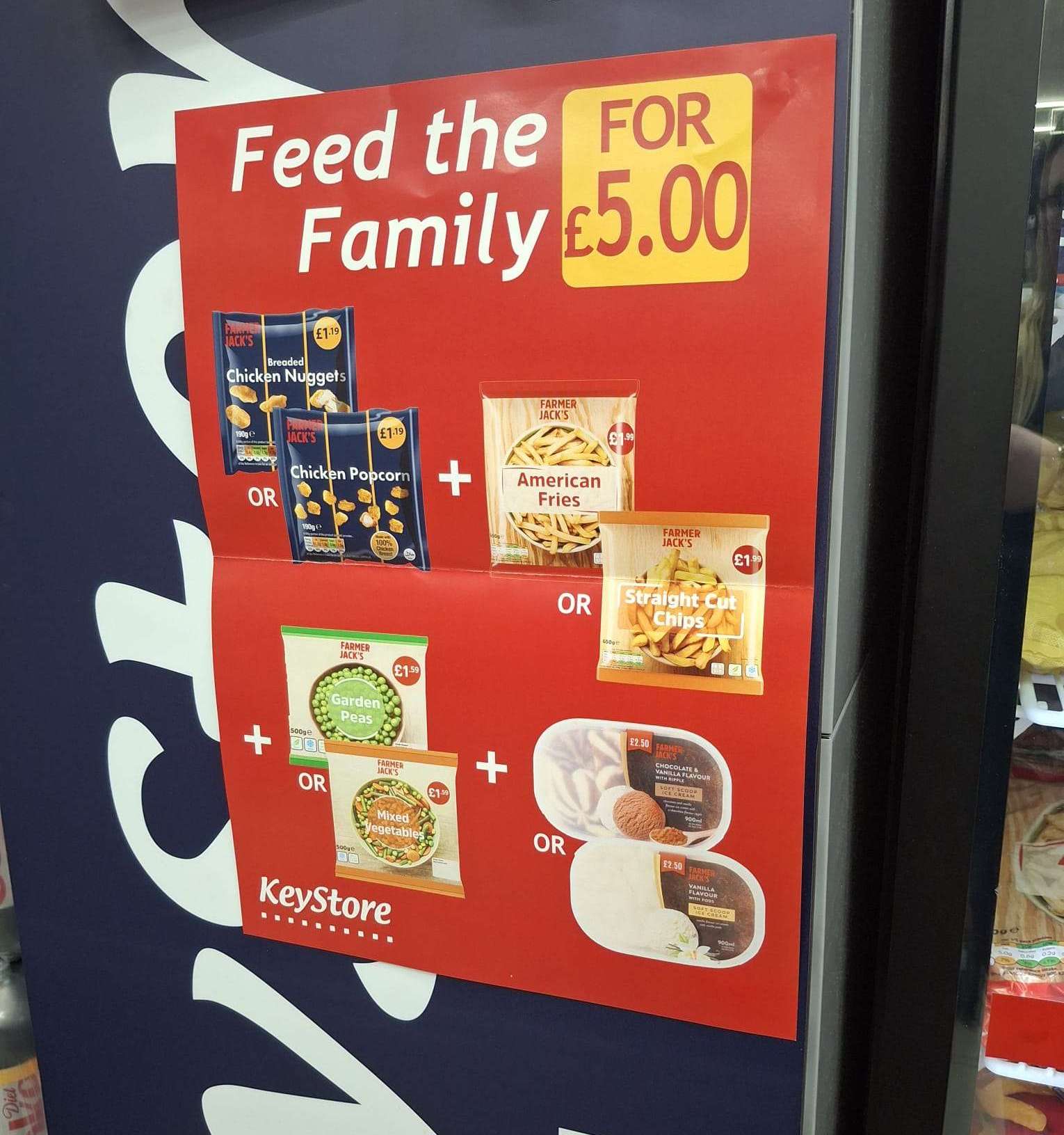 JW Filshill Eden Farm frozen category sales