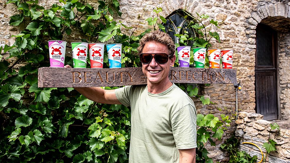 Kabuto Noodles founder Crispin Busk