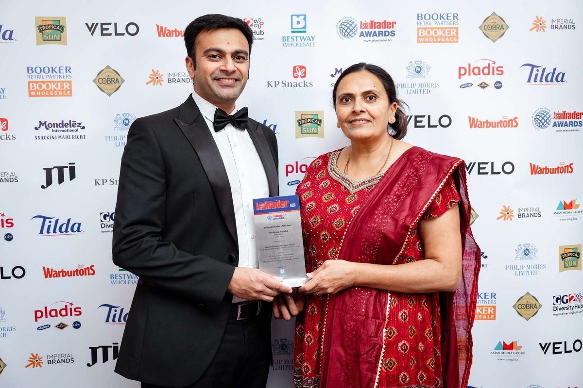 Kersheaup Vagadia with his mother Vanita Vagadia