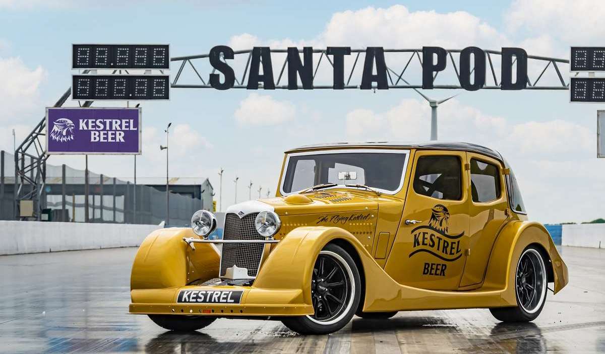 Kestrel Beer Extends Santa Pod Raceway Partnership