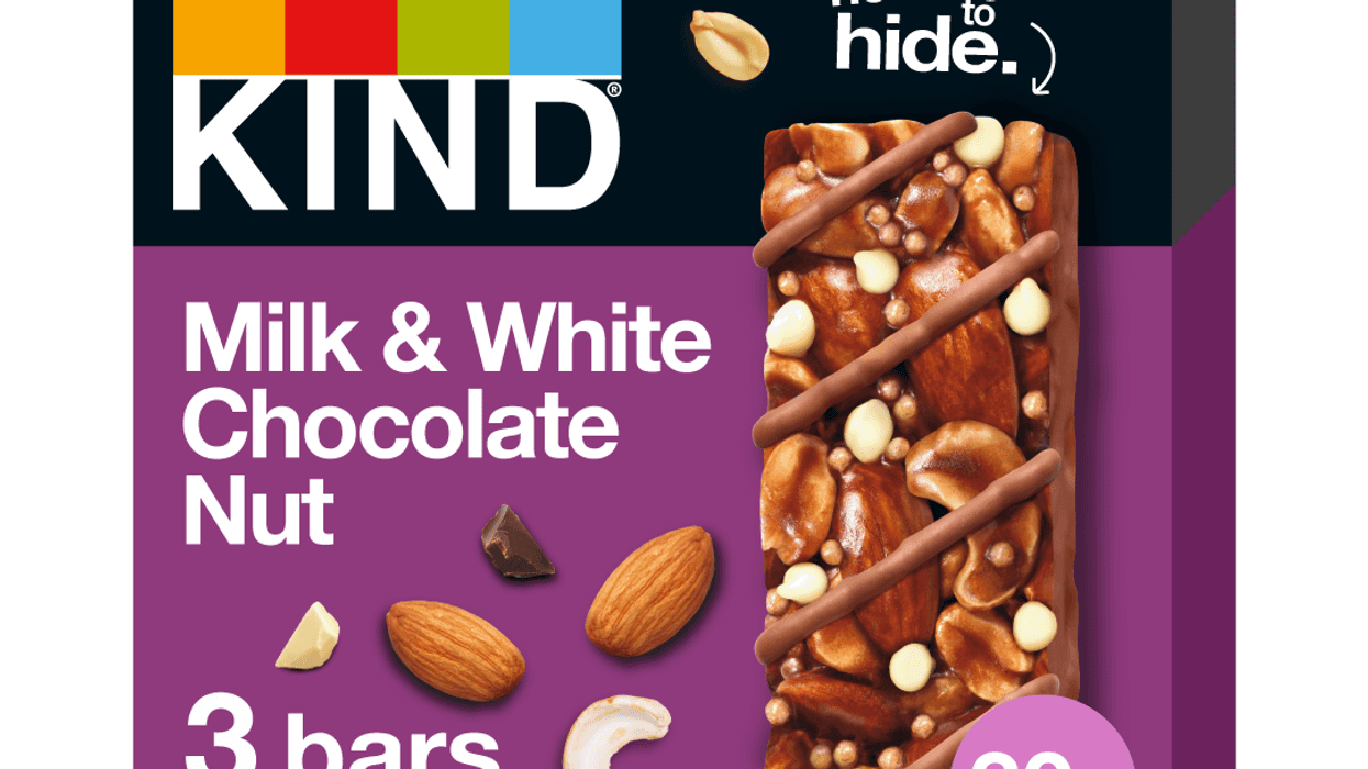 KIND Milk White Chocolate Nut bar launch