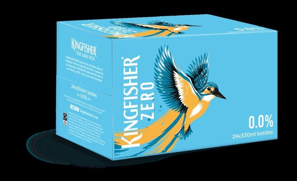 Kingfisher Zero 330ml NRB OUTER