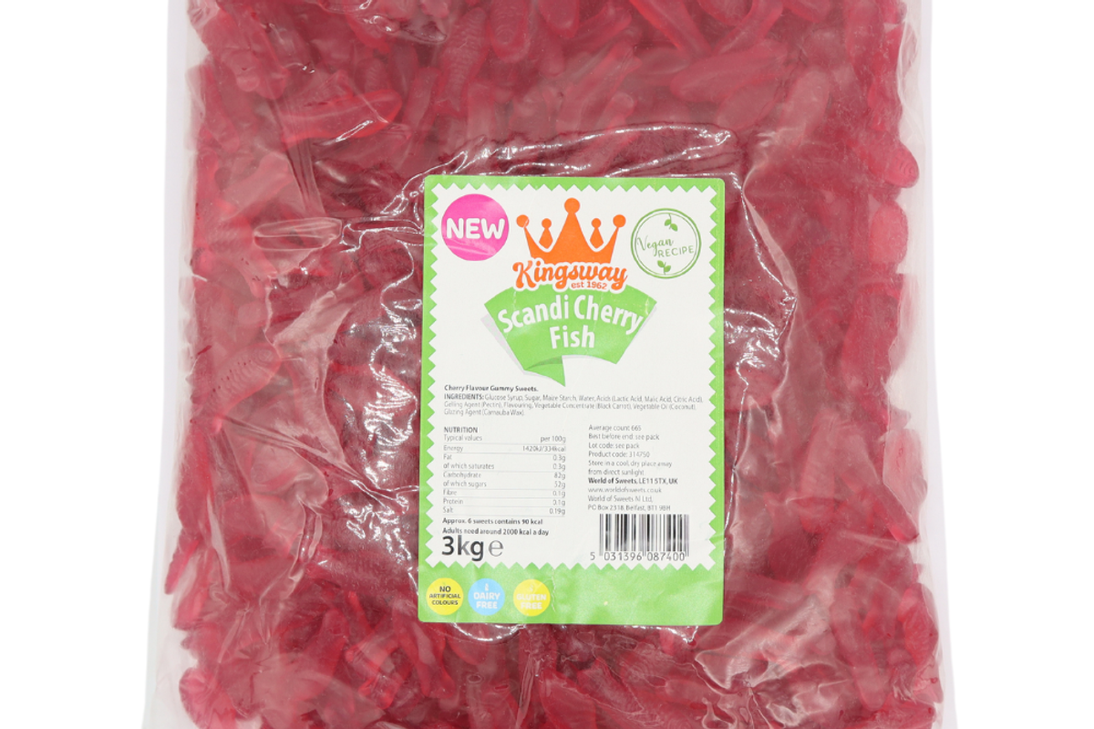 Kingsway Vegan Cherry Fish