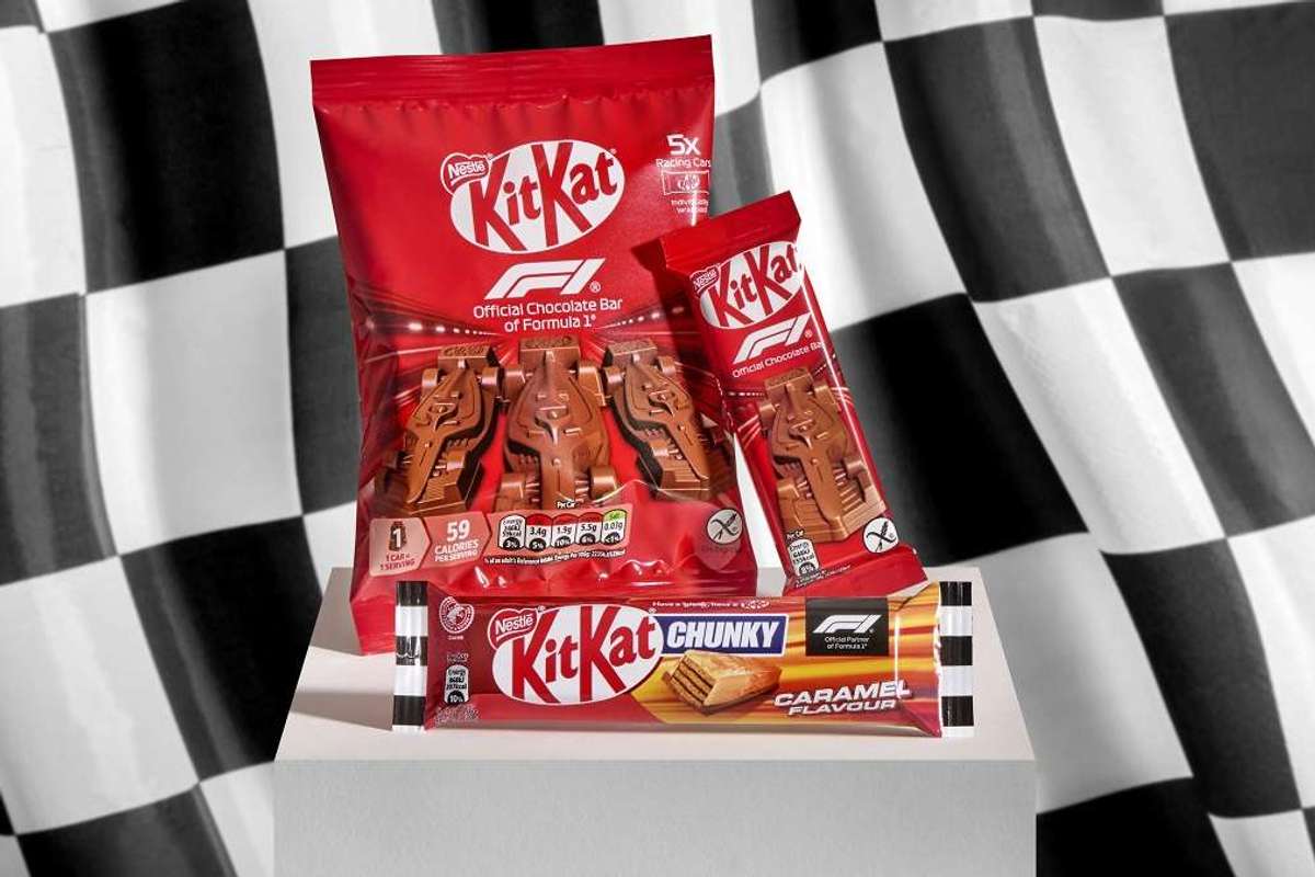 KitKat Chunky Caramel flavour chocolate bar