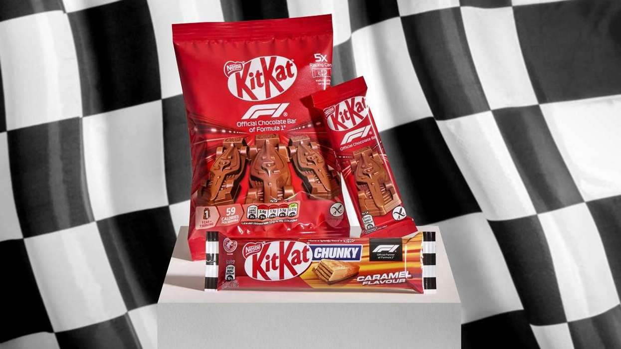 KitKat Chunky Caramel flavour chocolate bar