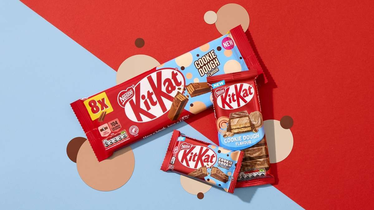 KitKat cookie dough flavour range