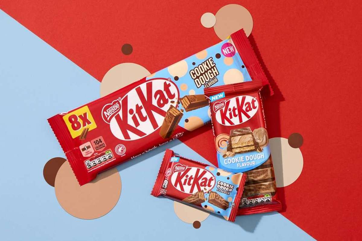 KitKat cookie dough flavour range