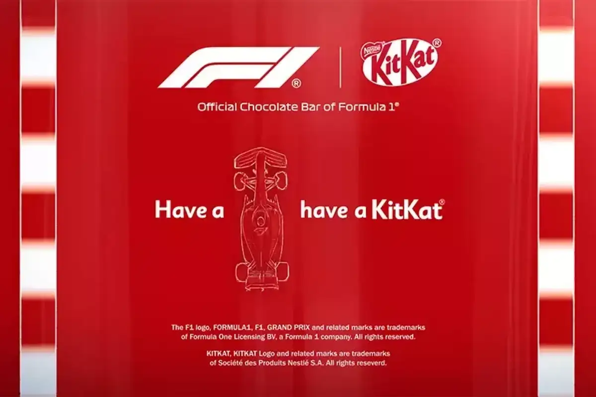 KitKat F1 partnership