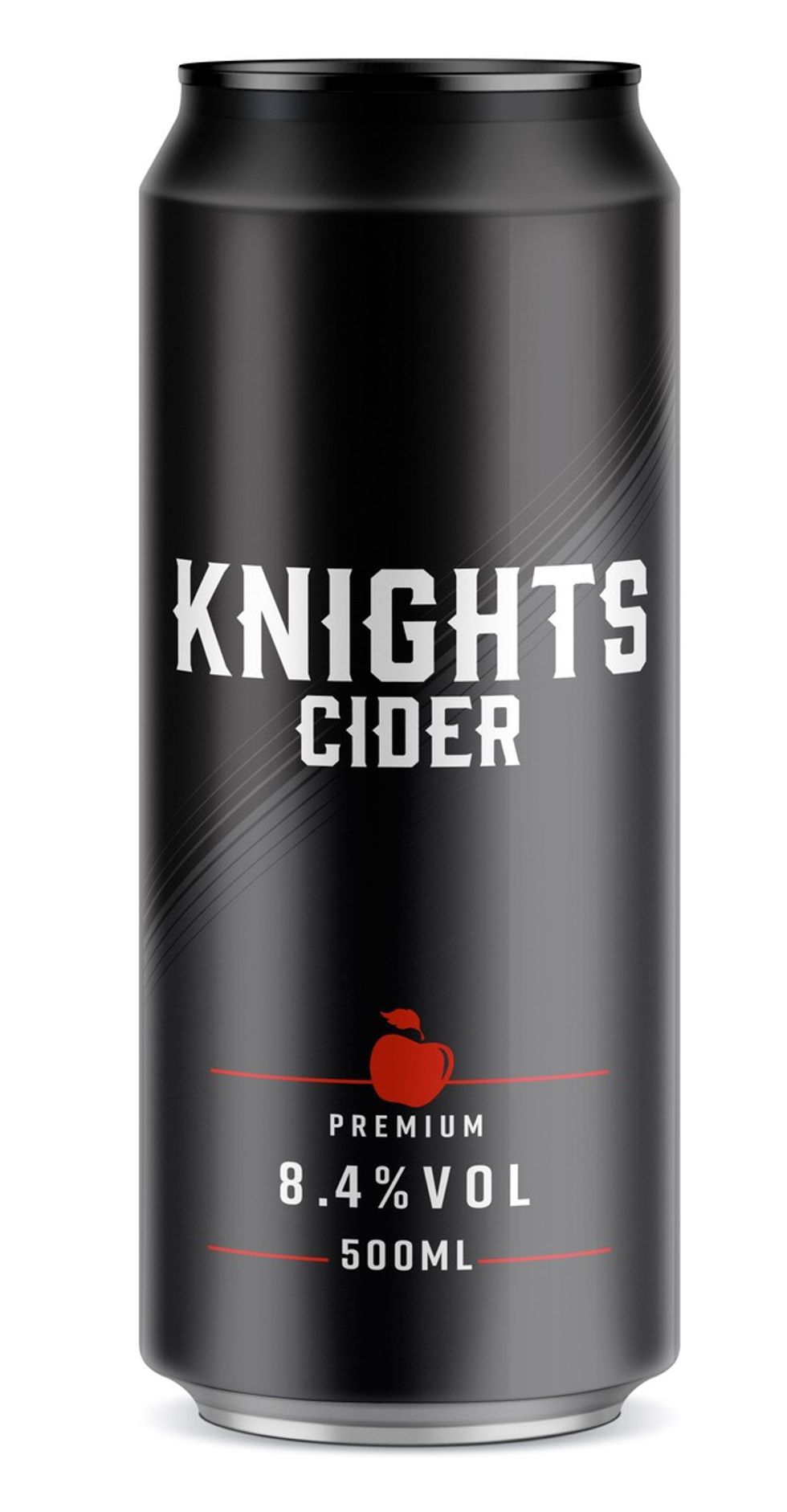 Knights Cider 500ml cans - fastest-growing gluten-free cider in UK convenience stores