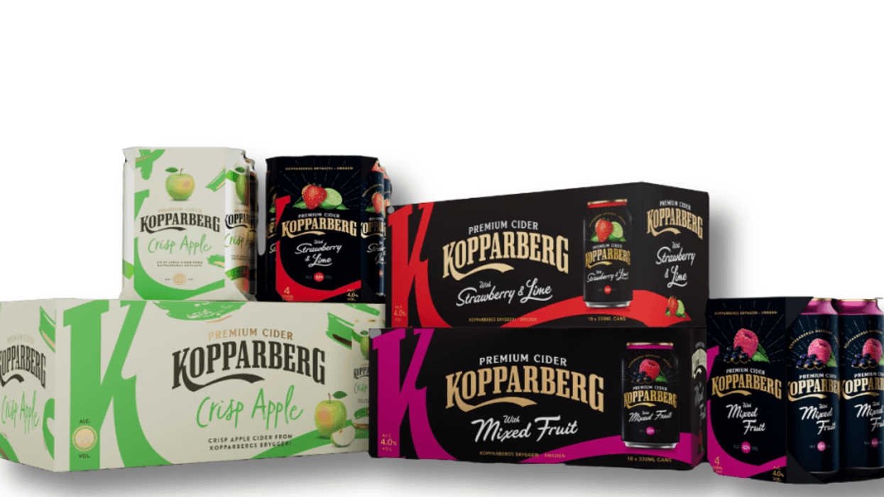 Kopparberg brand refresh