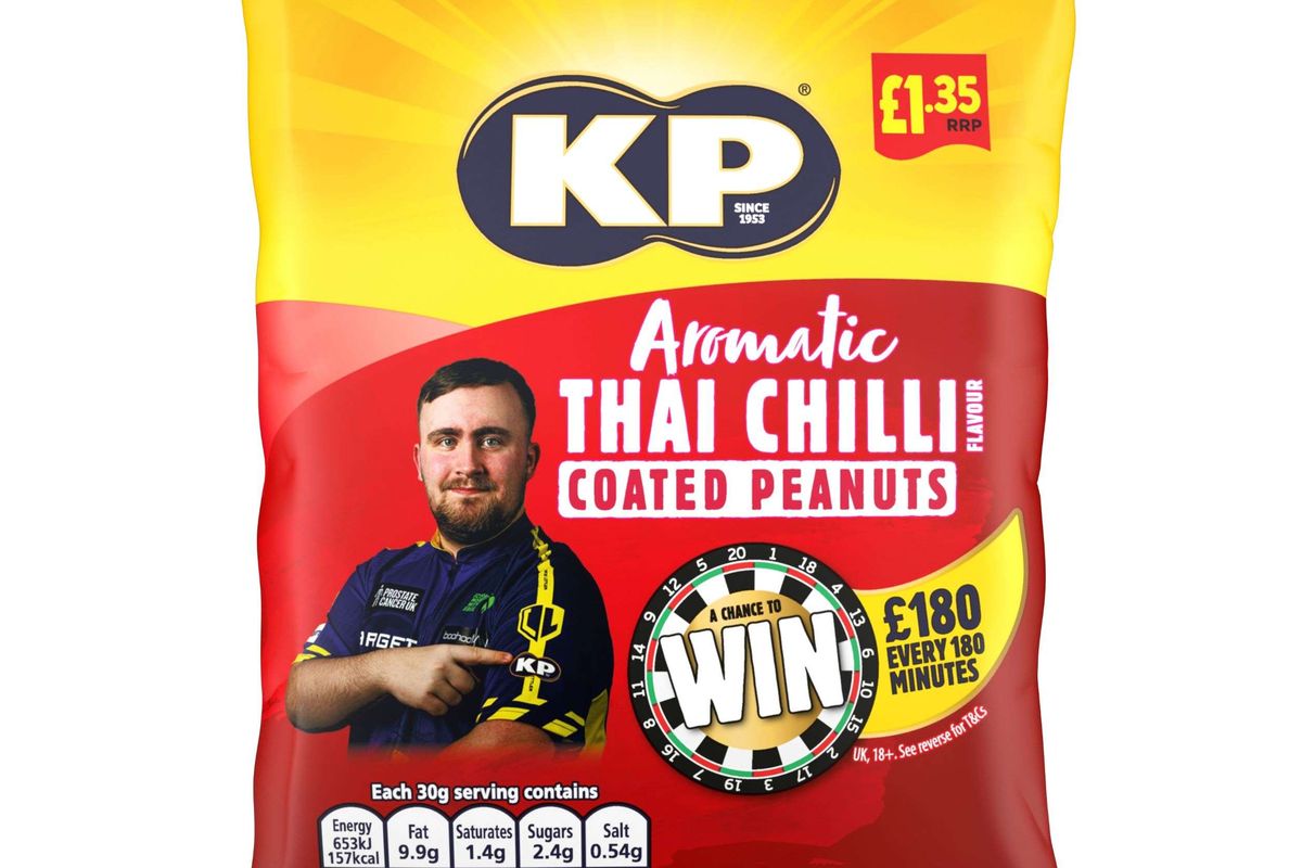 KP Nuts Aromatic Thai Chilli Coated peanuts
