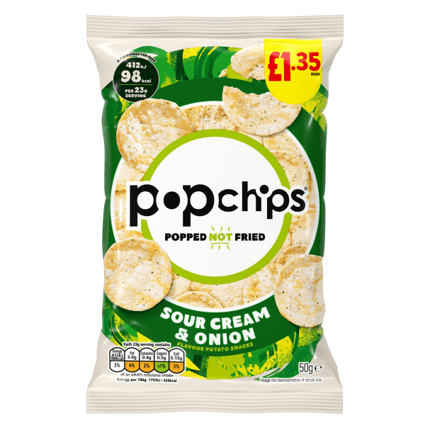 KP Snacks gives popchips fresh new look