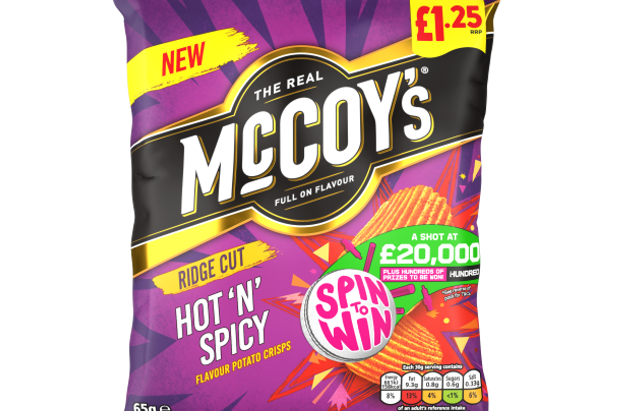 KP Snacks launches spin-to-win promo with The Hundred offering £20K and cricket prizes