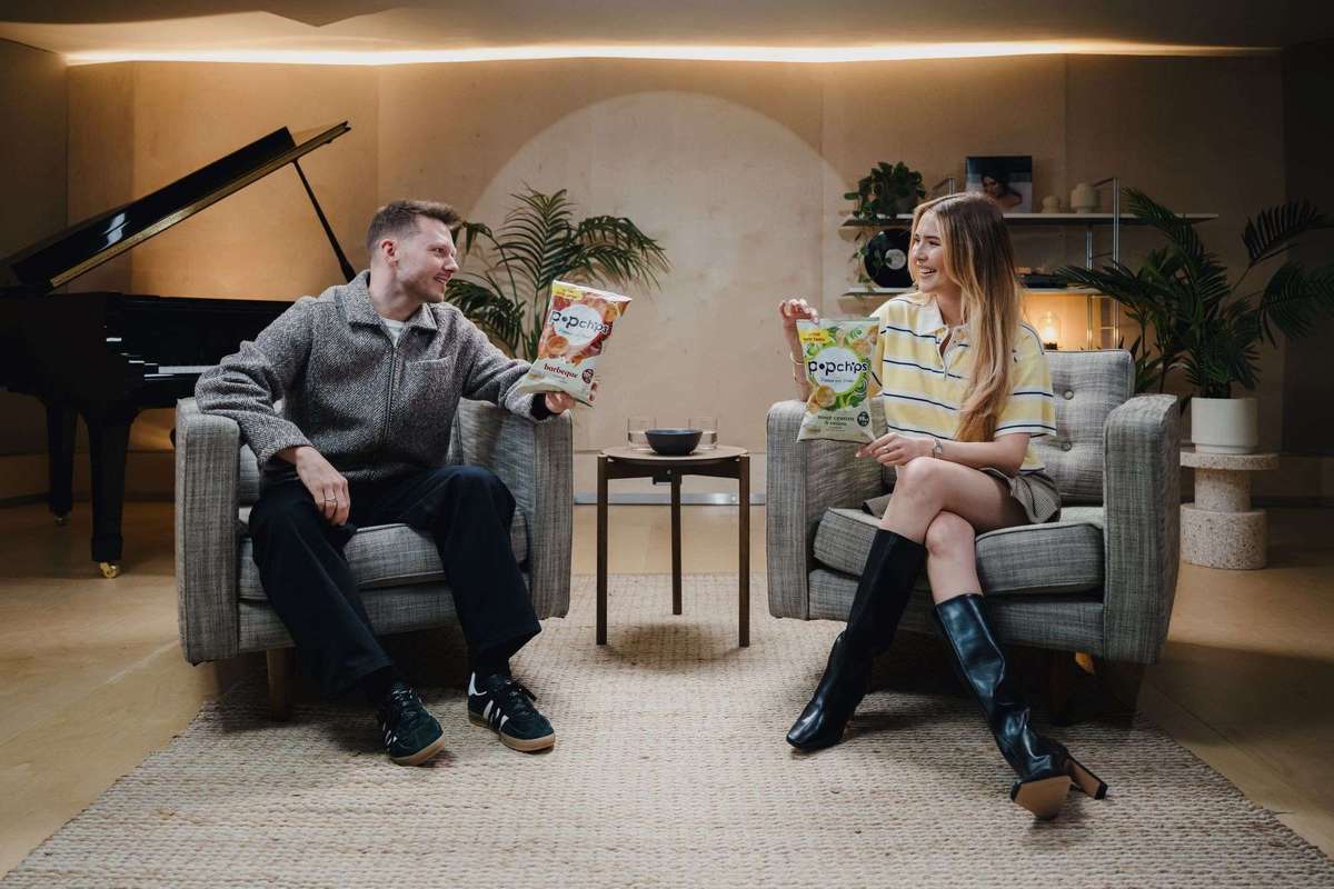 KP Snacks popchips campaign UK