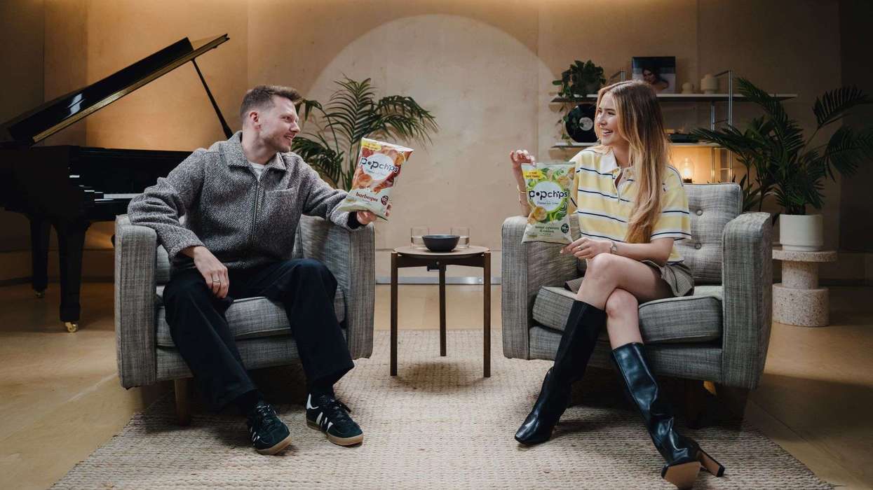 KP Snacks popchips campaign UK