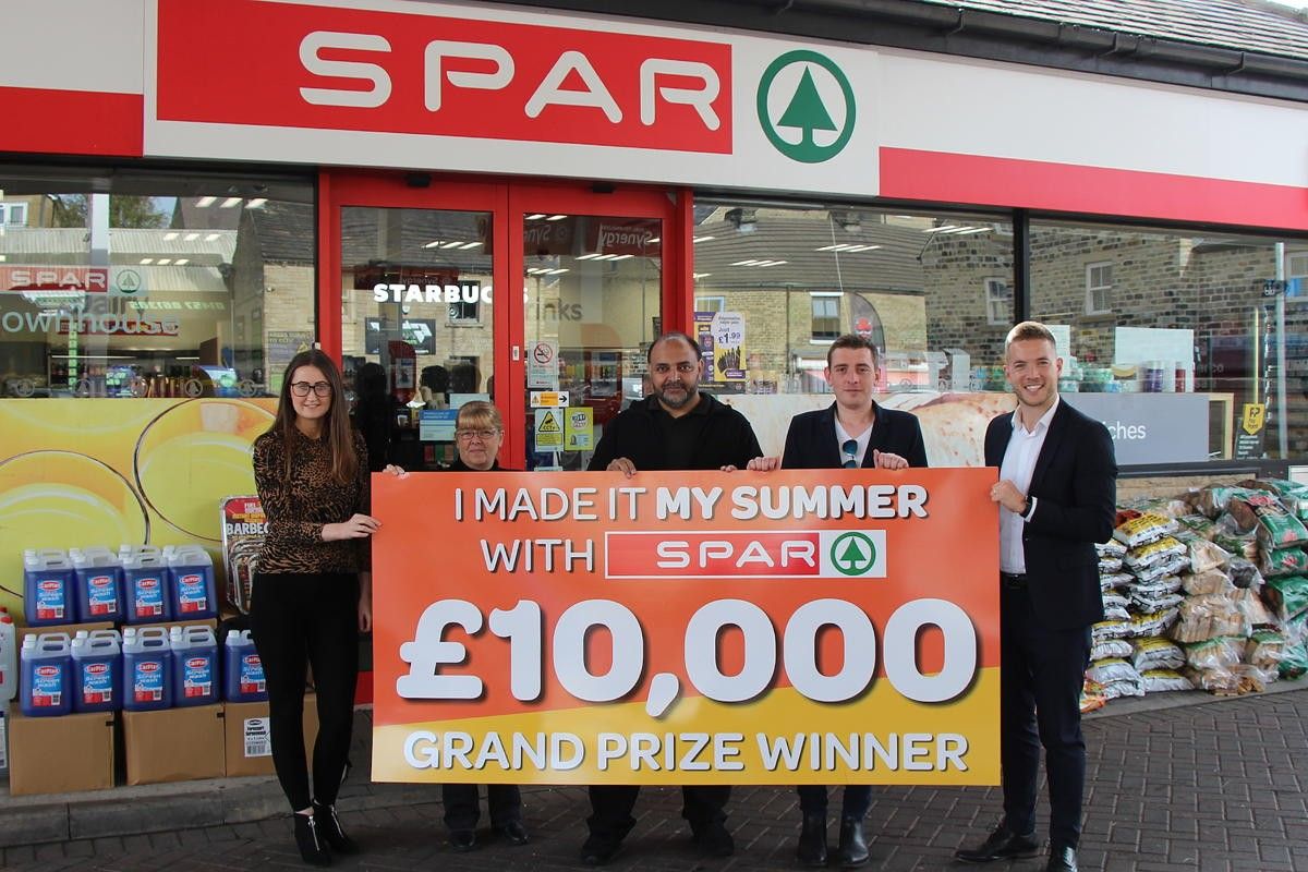 James Hall names winner of £10,000 prize in Spar summer giveaway
