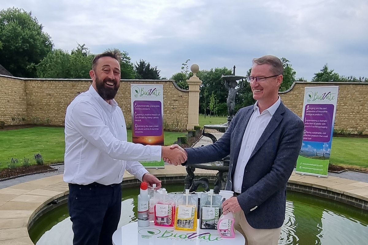 Biovate launches new catering ranges with Bidfood