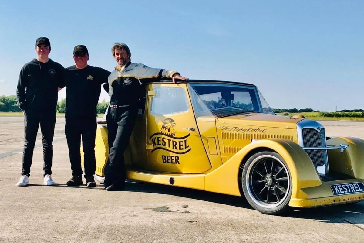 Kestrel Beer's 1935 British classic smashes land speed record